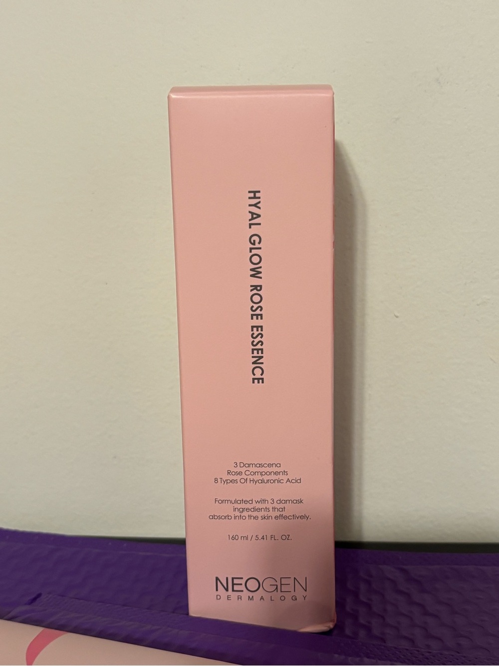 Hyal Glow Rose Essence — Pink Hydrating Face Essence
